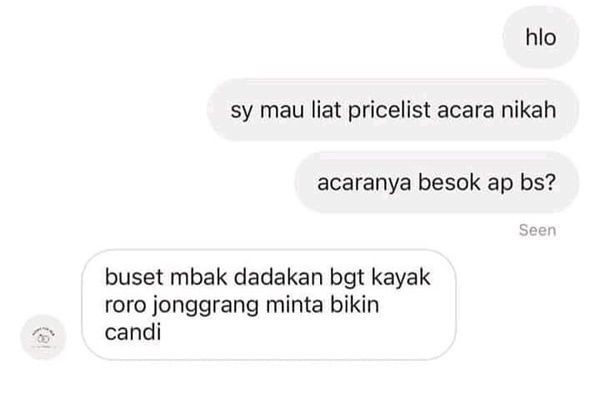 Deretan tangkapan layar percakapan yang bikin emosi ini bikin ketawa ngakak